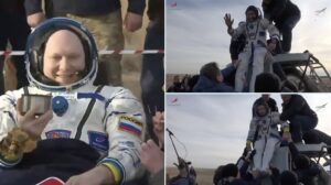 rientro cosmonauti russi