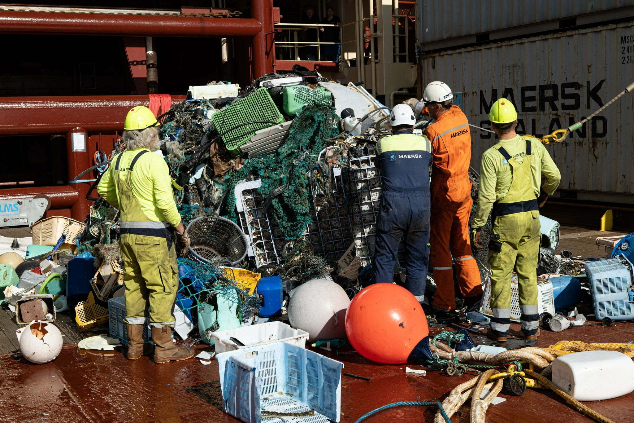 rifiuti di plastica negli oceani