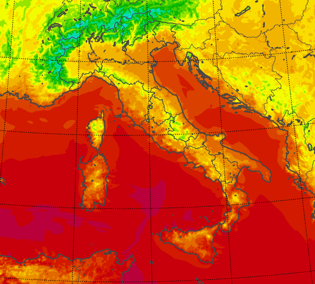 temperature minime 4 settembre 2022