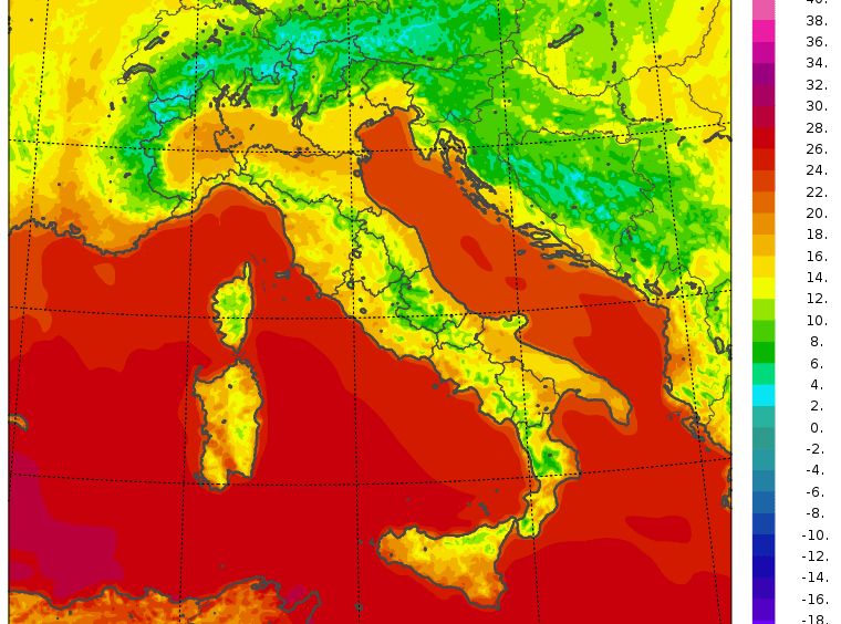 temperature minime
