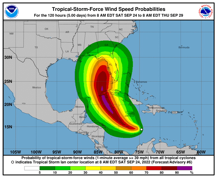 tempesta tropicale ian