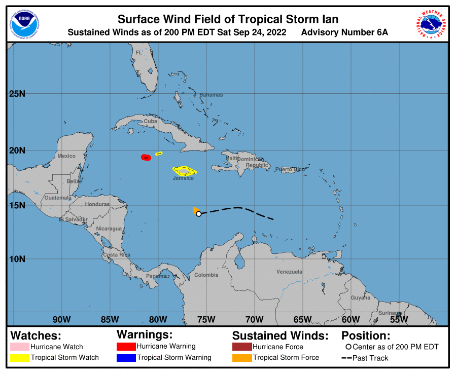 tempesta tropicale ian