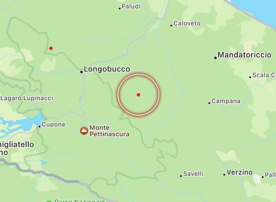 terremoto bocchigliero calabria