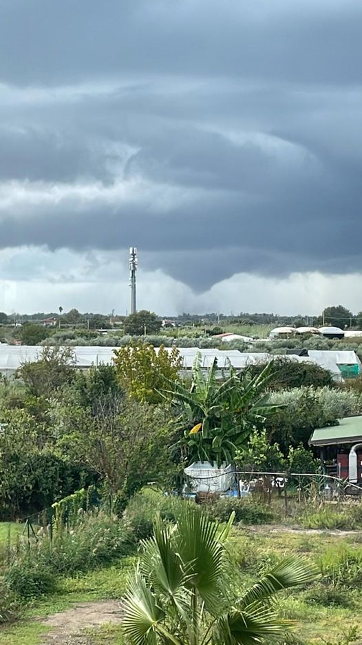 tornado Pontinia san felice circeo