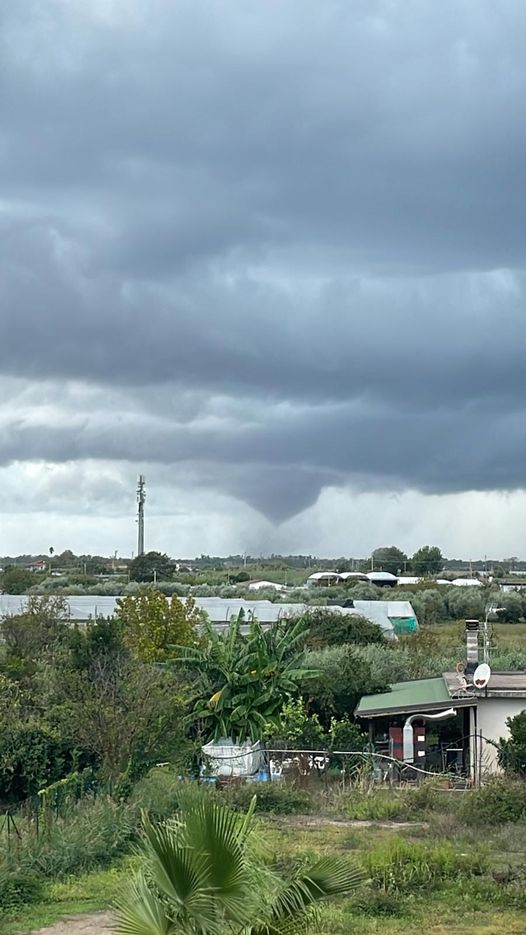 tornado Pontinia san felice circeo