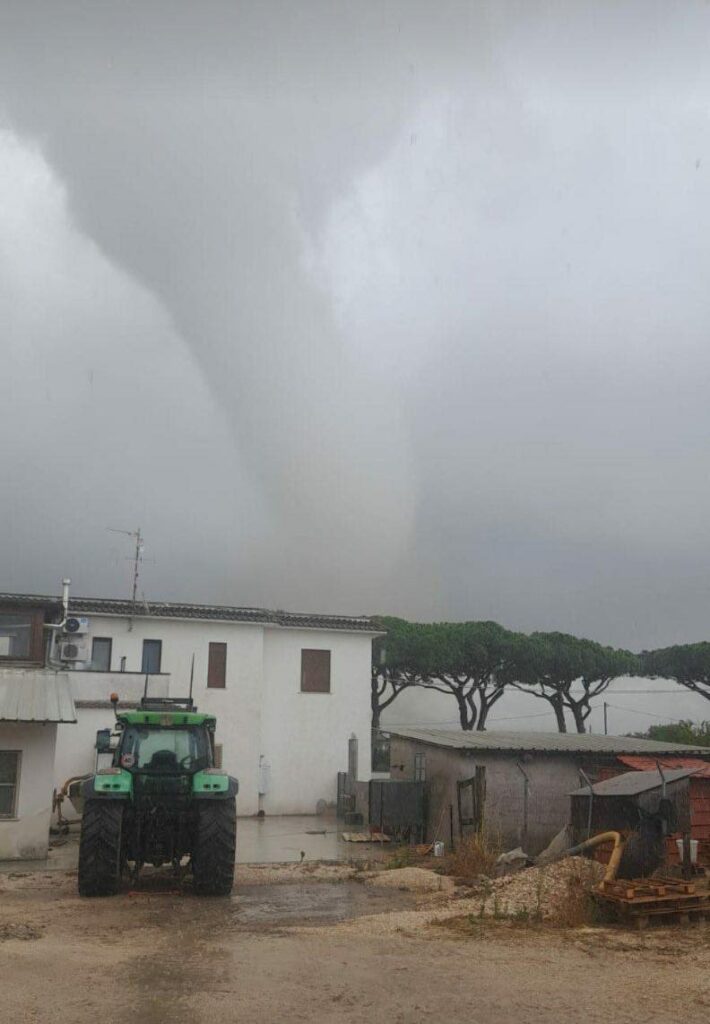 tornado Pontinia san felice circeo