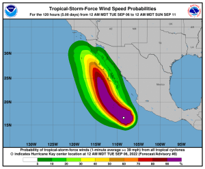 uragano kay messico