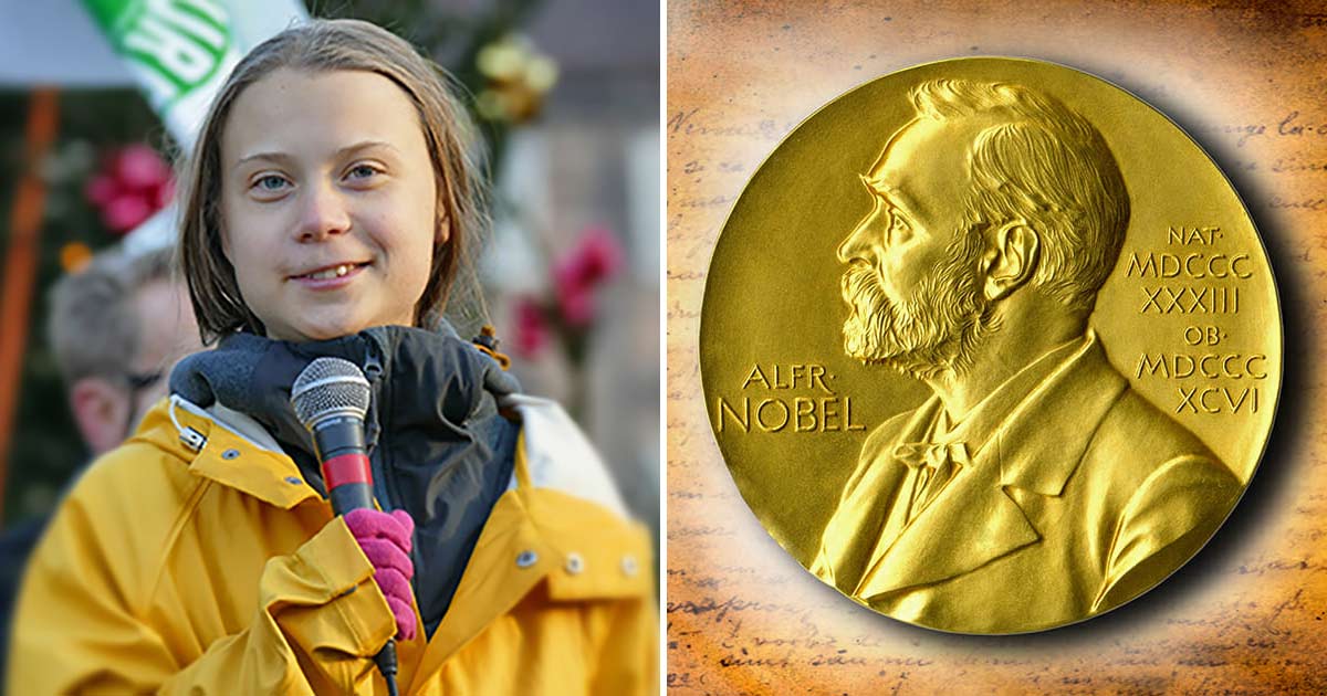 Greta Thunberg nobel pace