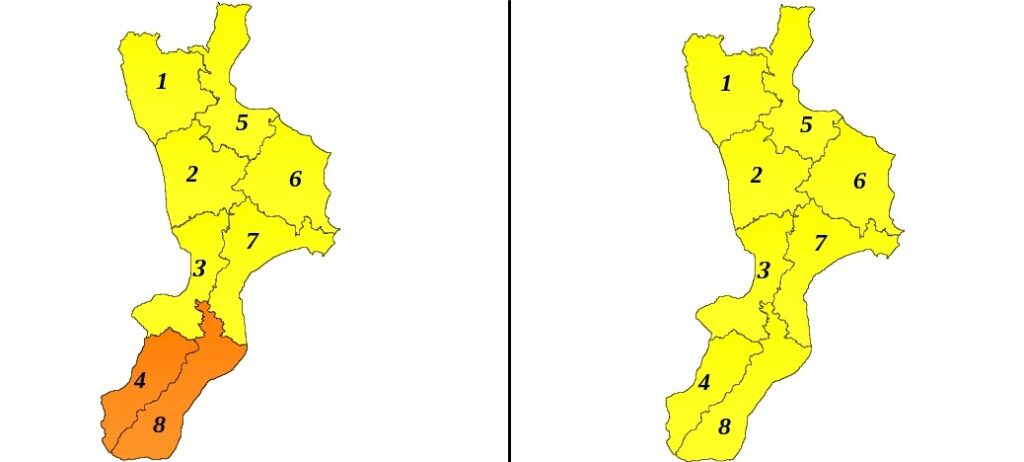 allerta meteo calabria oggi