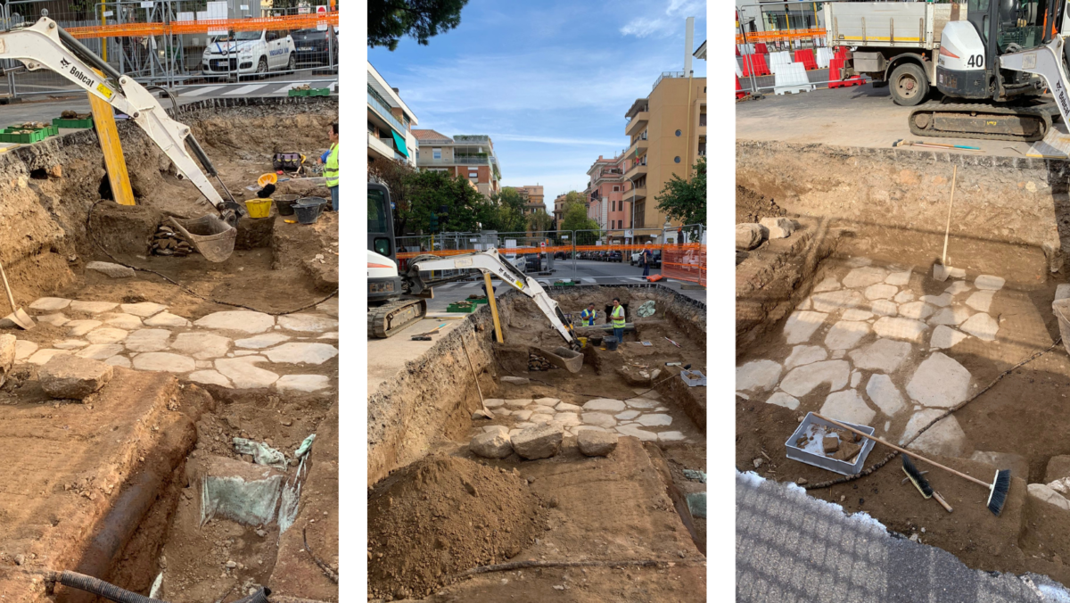 archeologia roma via salaria parioli