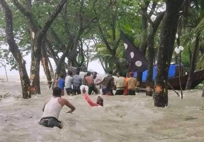 ciclone sitrang bangladesh