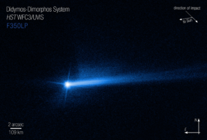 code polvere asteroide dimorphos dart