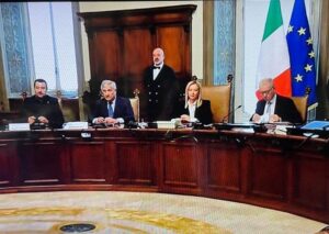 consiglio dei ministri meloni