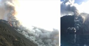 eruzione stromboli 11 ottobre 2022