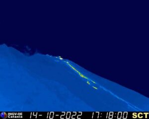 eruzione stromboli 14 ottobre