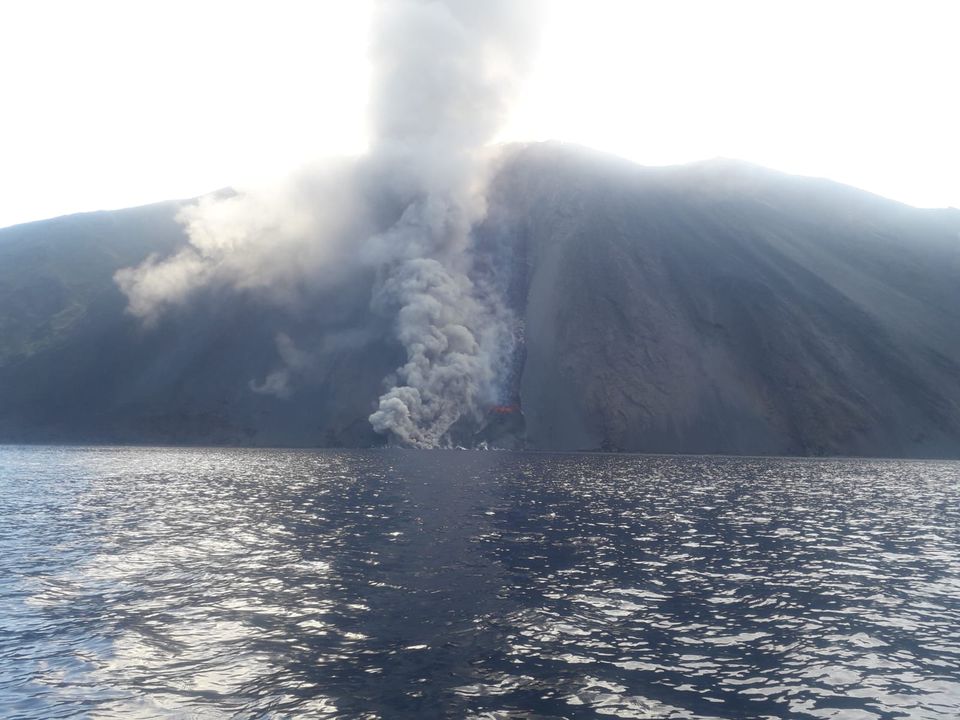 eruzione stromboli 9 ottobre 2022
