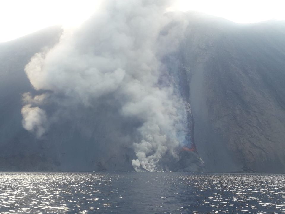 eruzione stromboli 9 ottobre 2022
