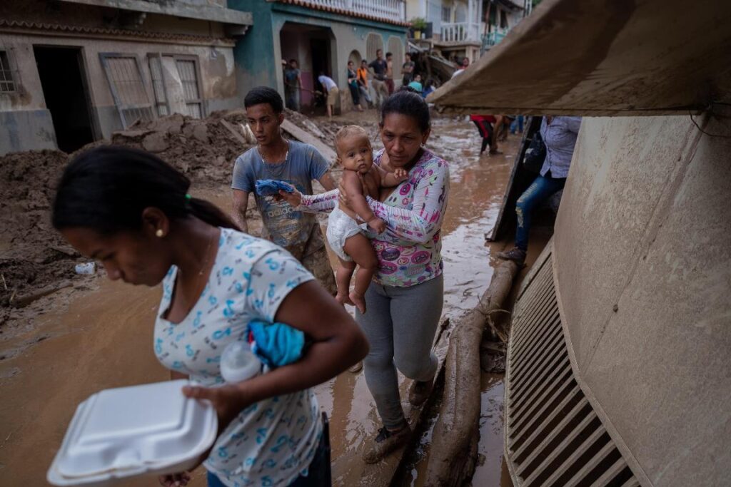inondazioni frane venezuela