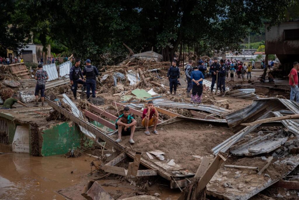 inondazioni frane venezuela