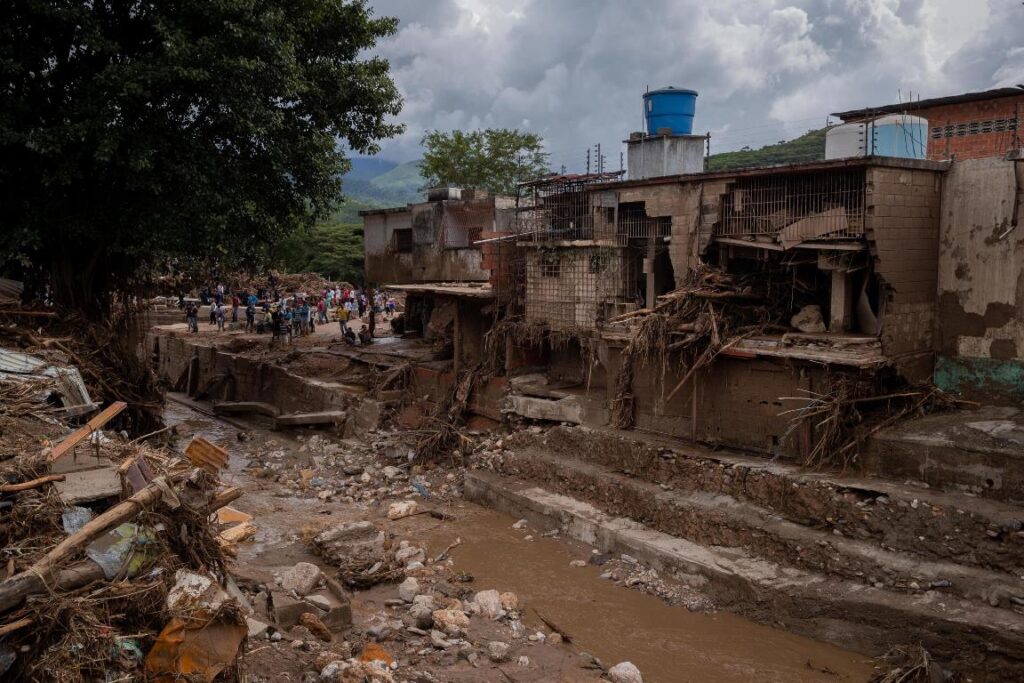 inondazioni frane venezuela