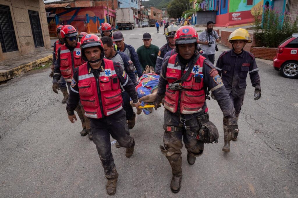 inondazioni frane venezuela