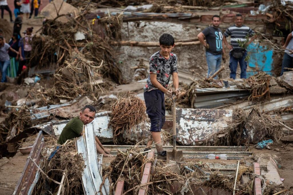 inondazioni frane venezuela