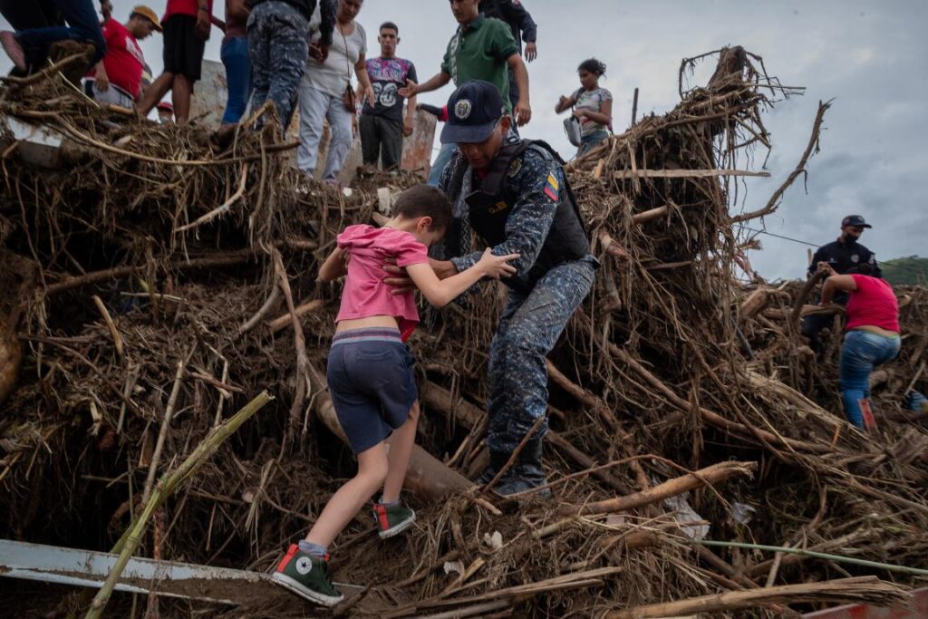inondazioni frane venezuela