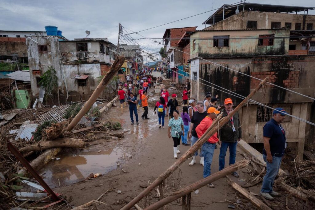 inondazioni frane venezuela