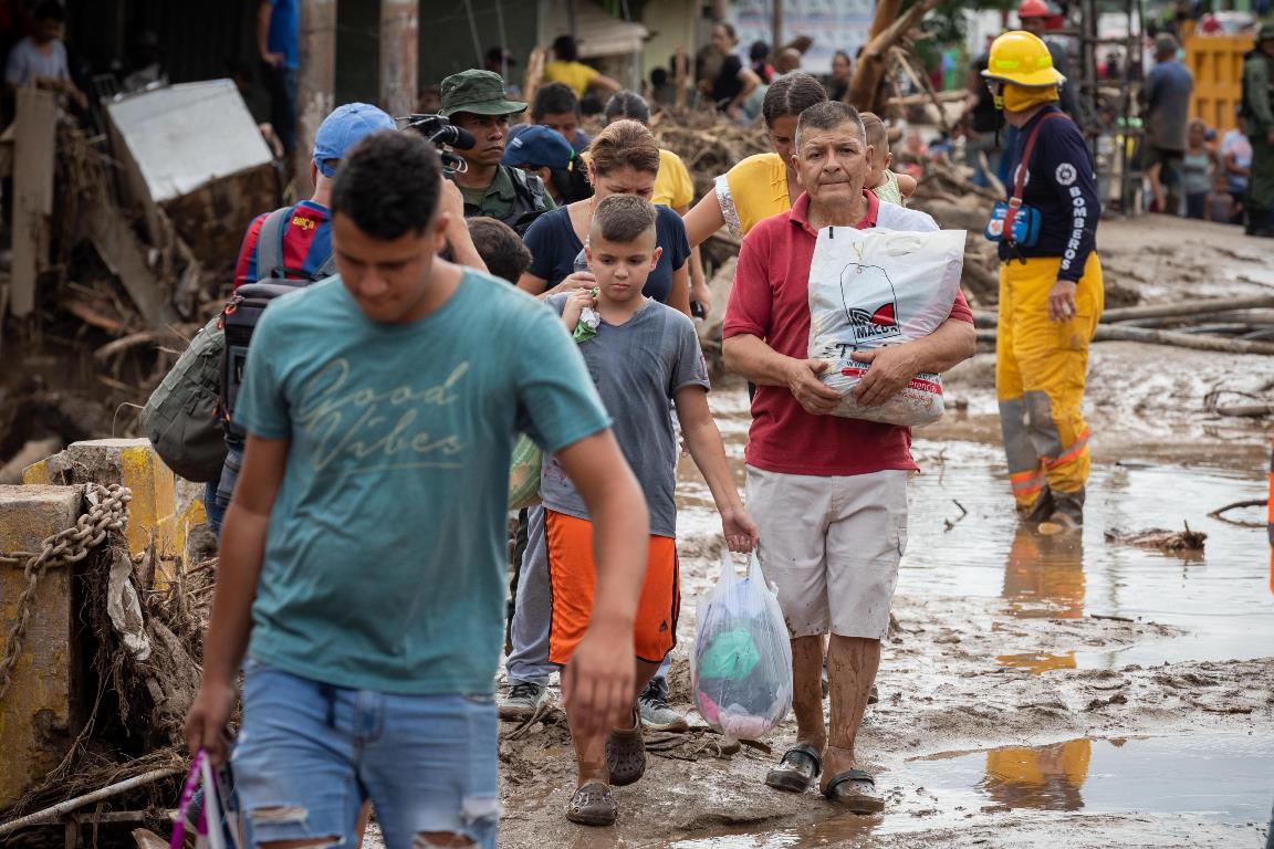 inondazioni frane venezuela