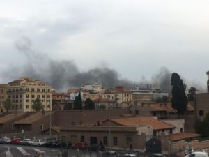 incendio roma termini