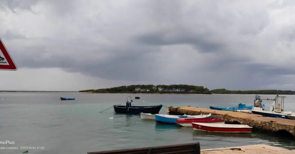 maltempo porto cesareo puglia