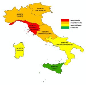 mappa severità idrica
