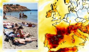 meteo caldo europa