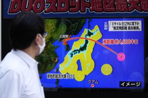 corea del nord missile giappone