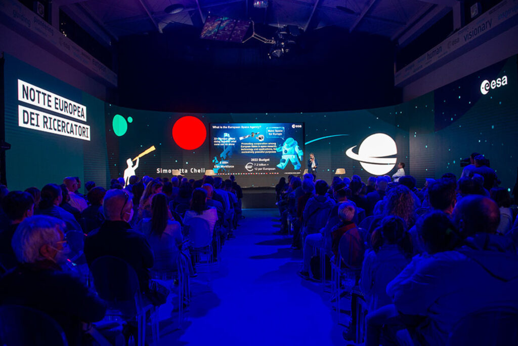 notte europea ricercatori 2022 esa
