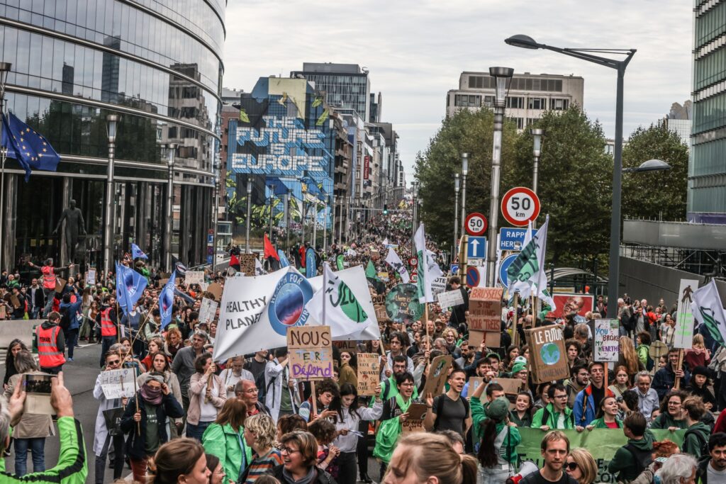 proteste clima bruxelles