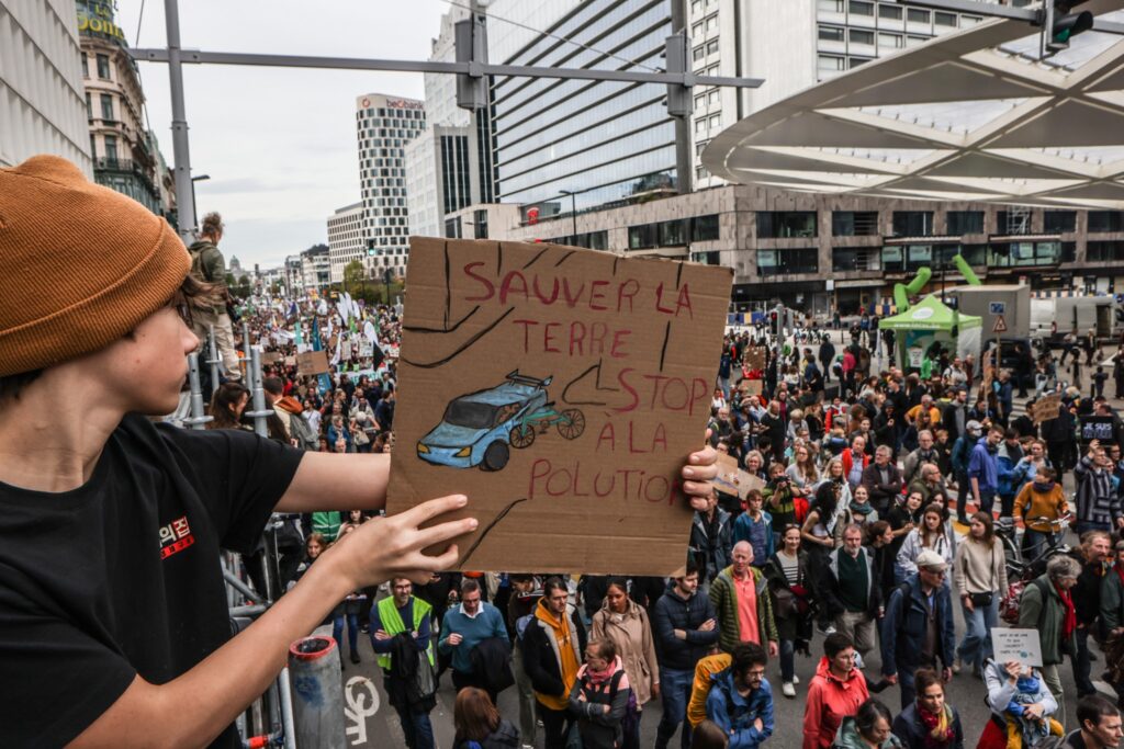proteste clima bruxelles