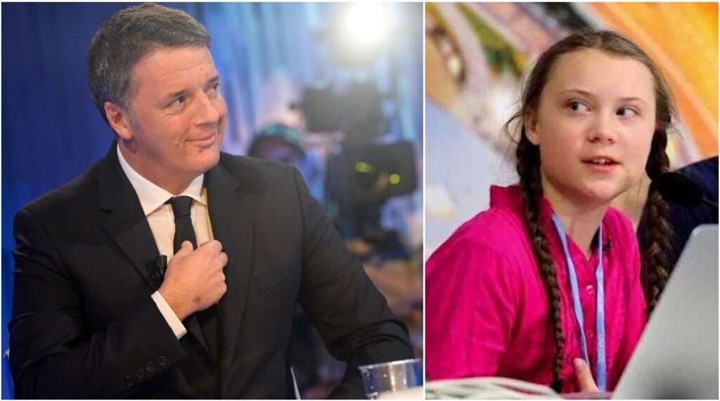 renzi greta thunberg