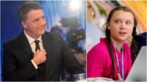 renzi greta thunberg