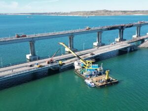 russia lavori ponte di crimea