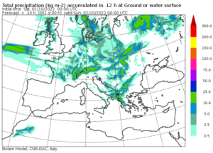 meteo sabato pomeriggio