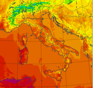 temperature massime 21 ottobre 2022