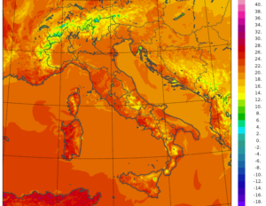 temperature massime