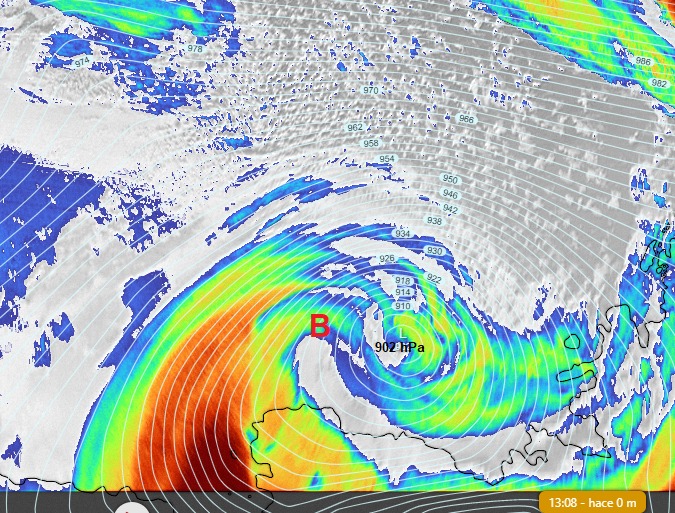 tempesta antartide 17 ottobre 2022