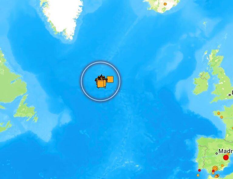 terremoto Dorsale di Reykjanes
