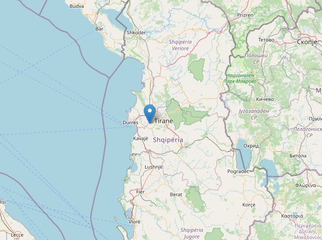 terremoto albania durazzo tirana