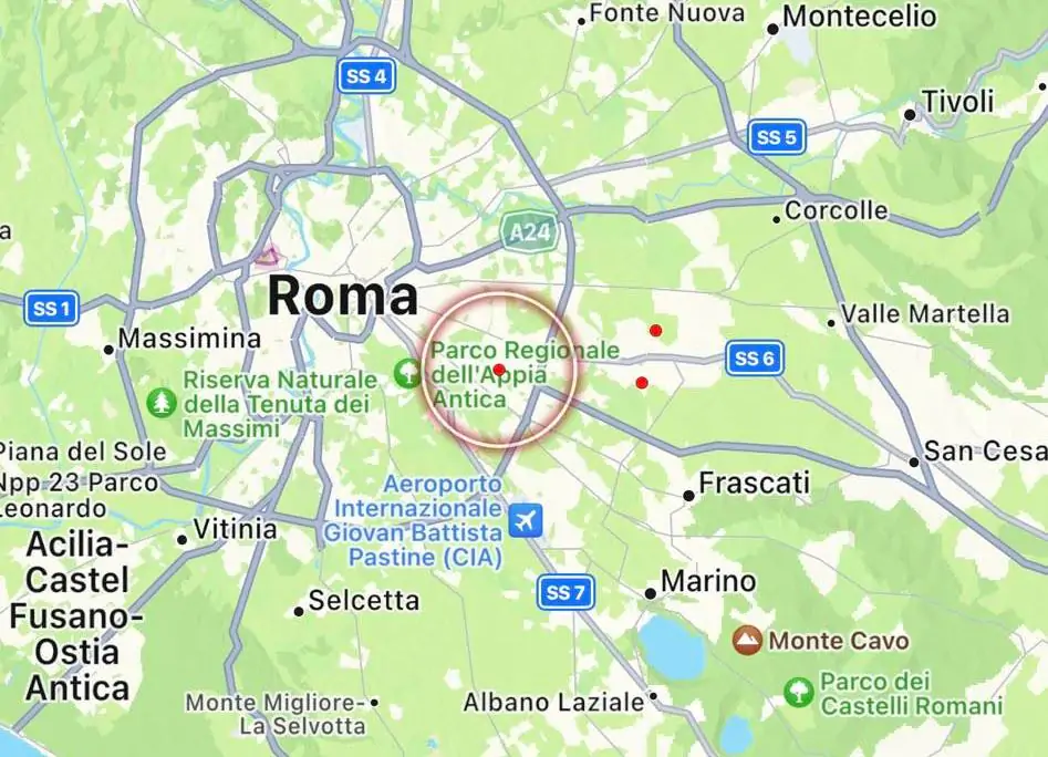 terremoto roma oggi