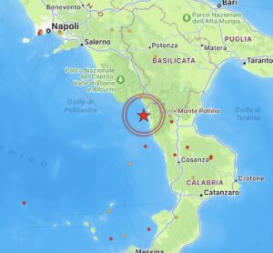 Terremoto Calabria