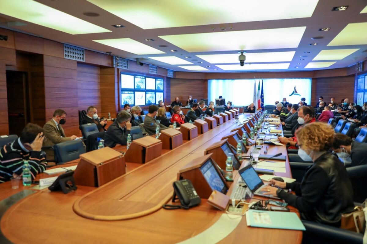 Comitato operativo protezione civile roma