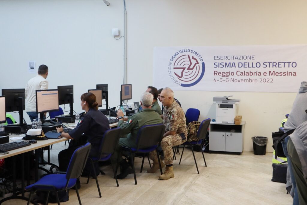 Dicomac terremoto Reggio calabria